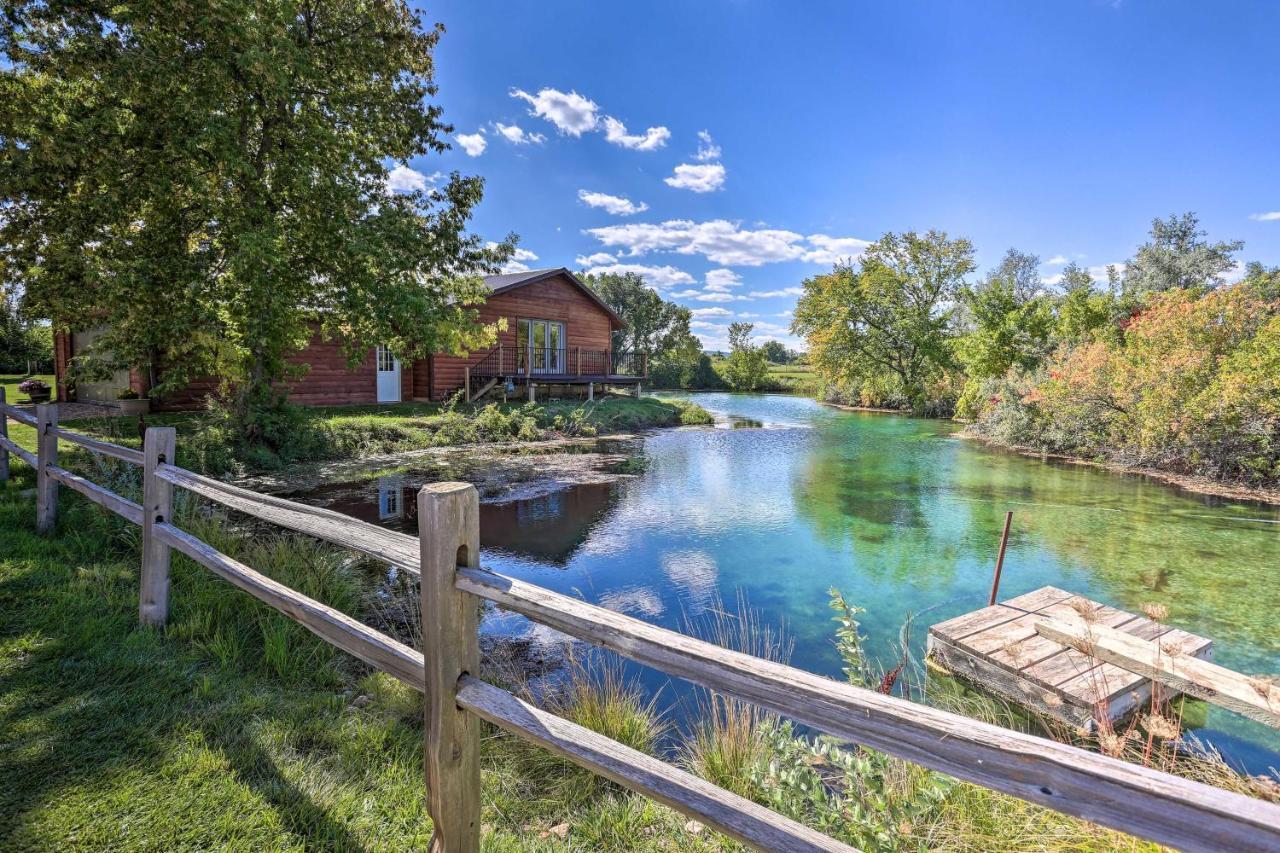 Rustic Spearfish Cabin On 12-Acre Trout Farm Kültér fotó