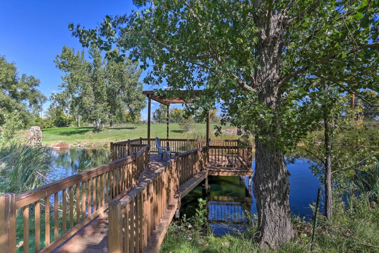 Rustic Spearfish Cabin On 12-Acre Trout Farm Kültér fotó