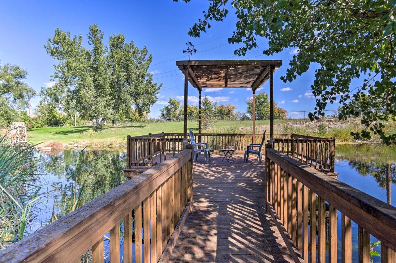 Rustic Spearfish Cabin On 12-Acre Trout Farm Kültér fotó